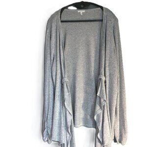 Maurices Long SleeveGrey Cardigan Size 2